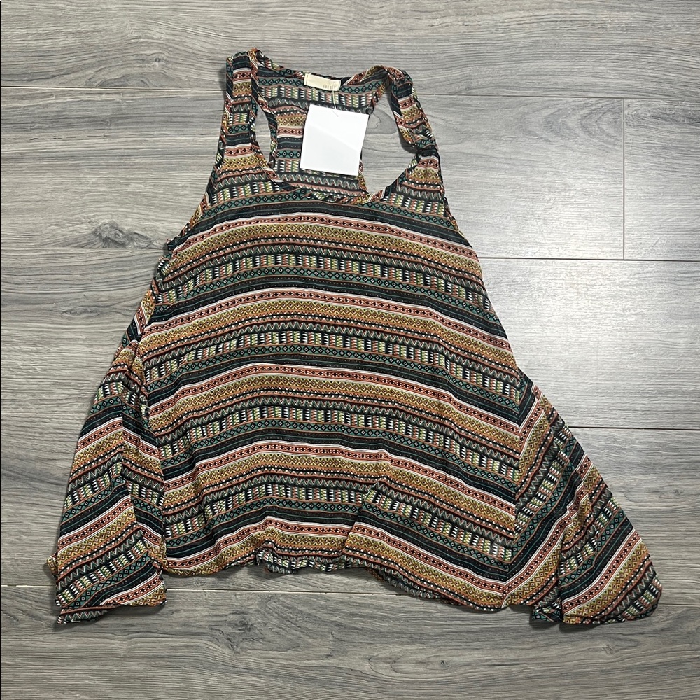 Everly Striped Sleeveless Women's Top